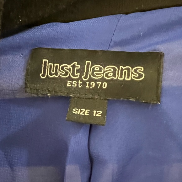 Black and white striped jacket size 12 - Picture 3 of 3